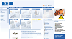 Desktop Screenshot of ibh-elektrotechnik.de
